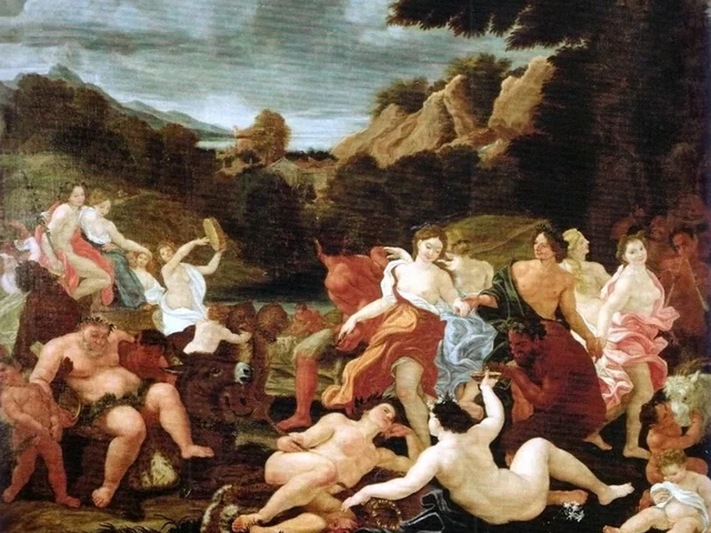 1639-Giovan Battista Gaulli detto il Baciccio - Baccanale
